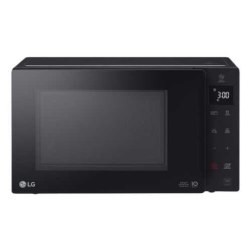 Микроволновая печь с грилем LG MB63W35GIB black в Технопарк