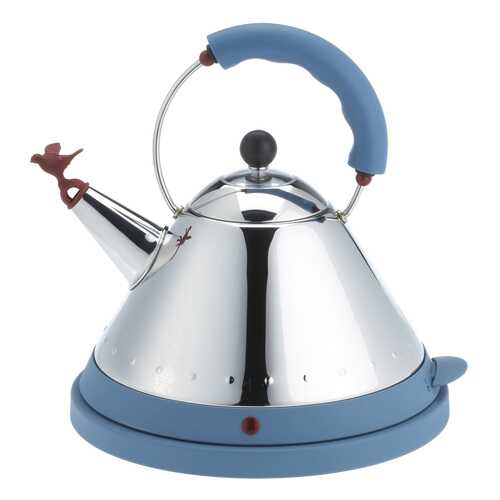 Чайник электрический Alessi MG32 AZ Silver/Blue в Технопарк