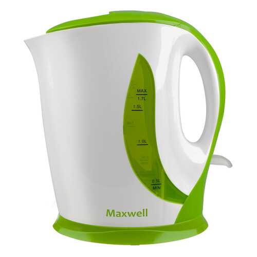 Чайник электрический Maxwell MW-1062 White/Green в Технопарк