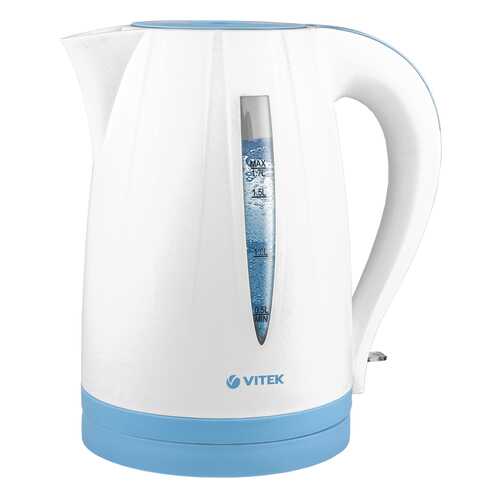 Чайник электрический Vitek VT-7031 White/Blue в Технопарк