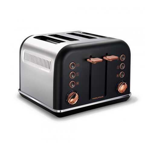 Тостер Morphy Richards Accents Rose Gold Black в Технопарк