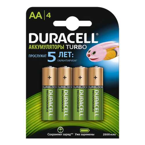 Аккумуляторная батарея Duracell HR6-4BL 4 шт в Технопарк