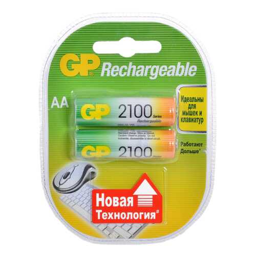 Аккумуляторная батарея GP Batteries 210AAHC-2CR2 2 шт в Технопарк