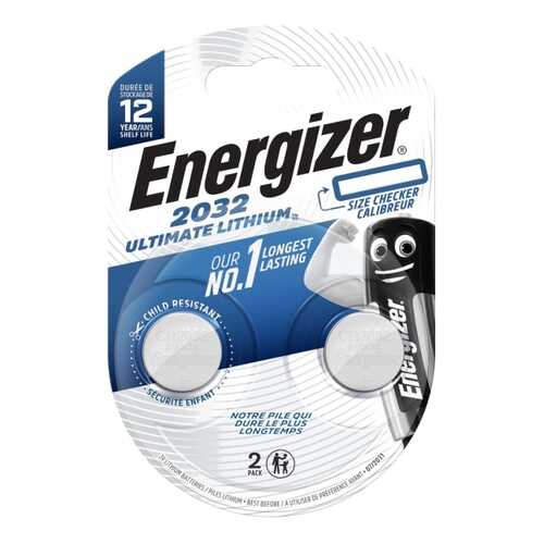 Батарея Energizer Ultimate Lithium CR2032 BP2 (E301319300) в Технопарк