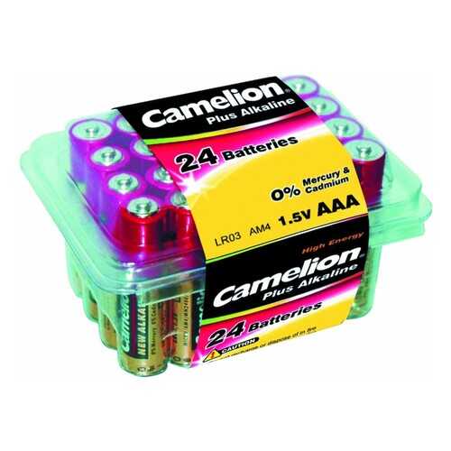 Батарейка Camelion LR03Plus Alkaline PB-24 24 шт в Технопарк