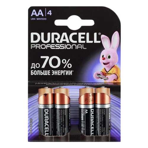 Батарейка Duracell Professional LR6/MN1500 4 шт в Технопарк