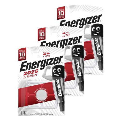 Батарейка Energizer Lithium CR2025 1шт (3 упаковки) в Технопарк