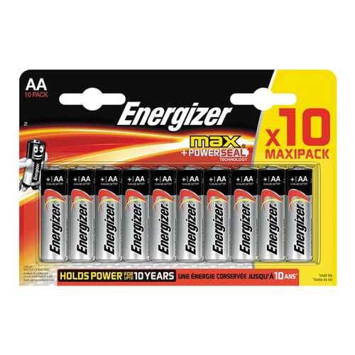 Батарейка Energizer MAX E300112400 10 шт в Технопарк