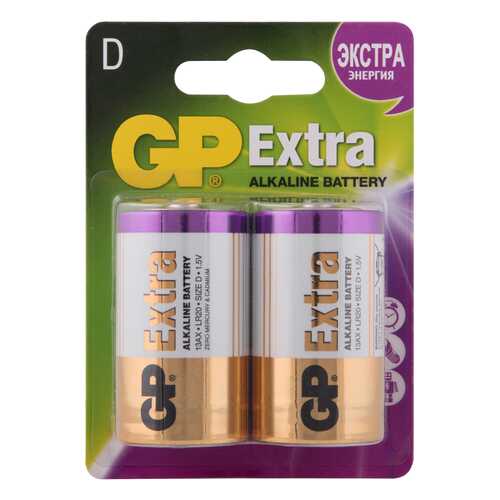 Батарейка GP Extra D (LR20) (13AXNEW-2CR2) 2 шт в Технопарк