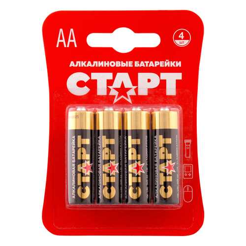 Батарейка СТАРТ LR6-BL4 AA 4 шт в Технопарк