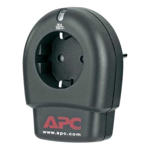 Сетевой фильтр APC P1-RS, 1 розетка Black в Технопарк