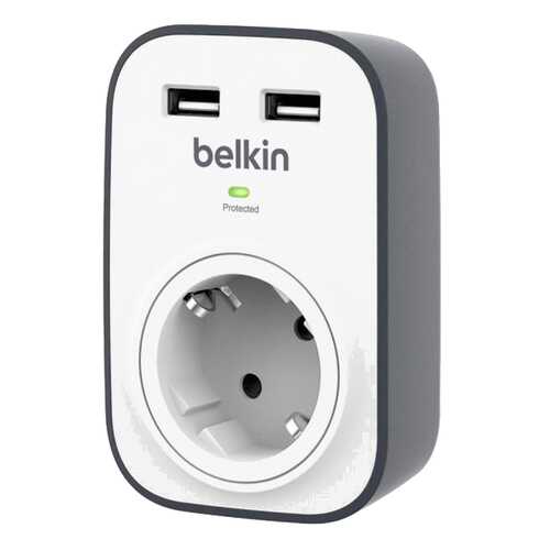 Сетевой фильтр Belkin BSV103vf, 1 розетка White в Технопарк