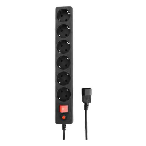 Сетевой фильтр Гарнизон EHB-10, 6 розеток, 3 м, Black в Технопарк