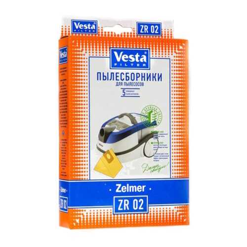 Комплект пылесборников для пылесоса Vesta filter ZR 02 5 шт в Технопарк