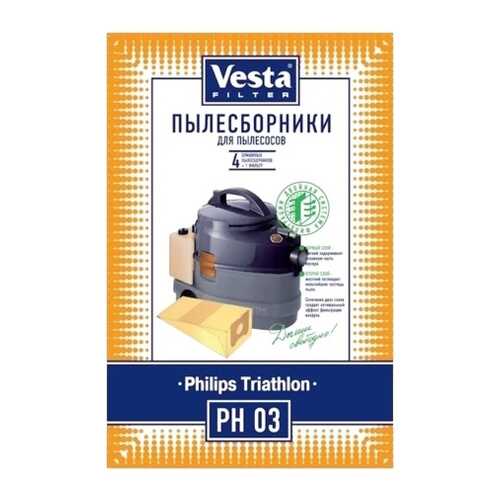 Пылесборник Vesta filter PH 03 4шт в Технопарк