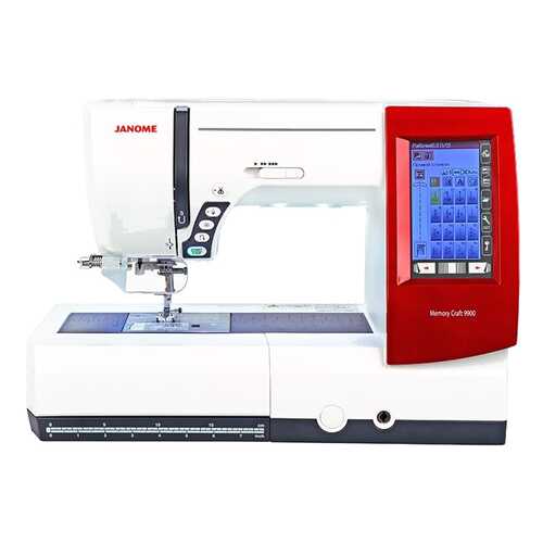 Швейная машина Janome Memory Craft 9900 в Технопарк