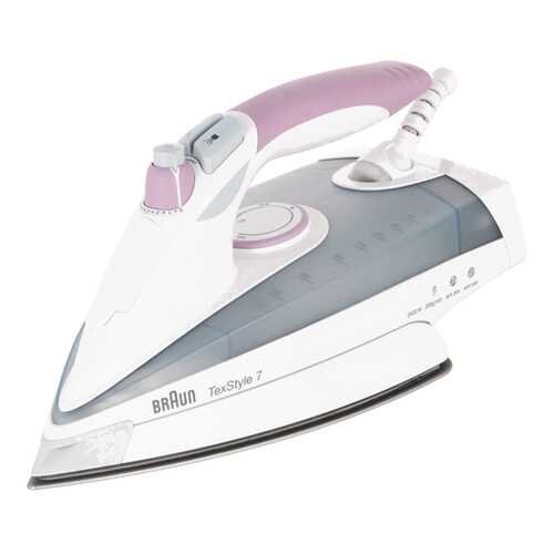 Утюг Braun TexStyle 7 4679-TS755E White/Pink в Технопарк