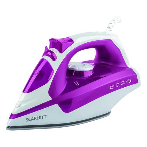 Утюг Scarlett SC-SI30K25 White/Pink/Grey в Технопарк