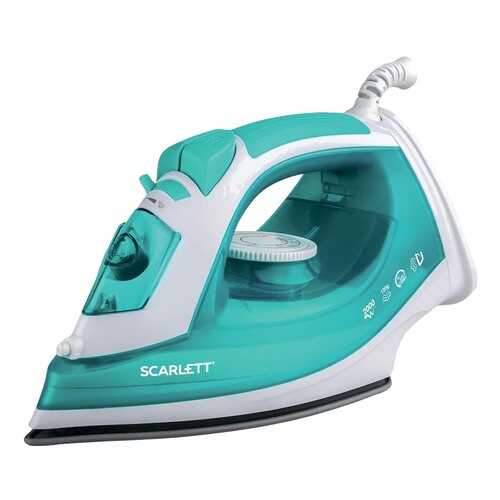 Утюг Scarlett SC - SI30P09 White/Cyan в Технопарк