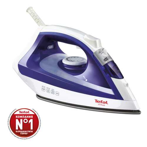 Утюг Tefal FV1711 E0 Blue/White в Технопарк