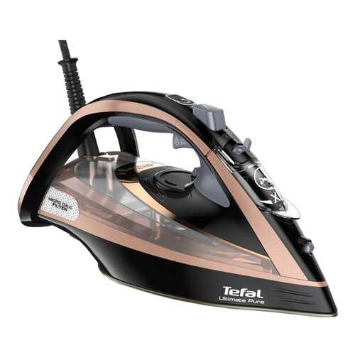 Утюг Tefal Ultimate Pure FV9867E0 Black/Gold в Технопарк