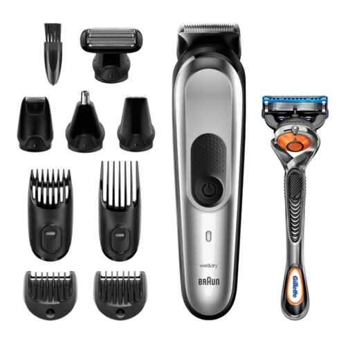 Триммер для бороды Braun MGK7220 + Бритва Gillette в Технопарк