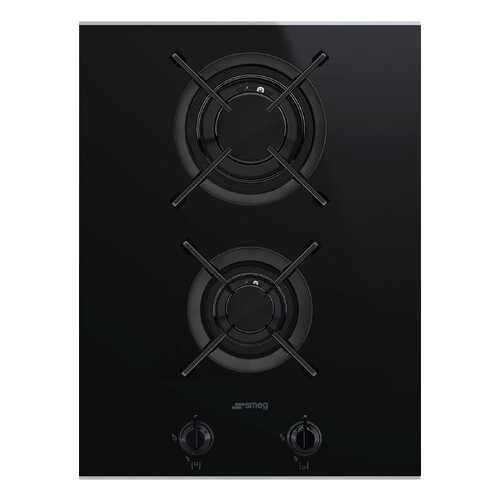 Встраиваемая газовая панель Smeg PV632CNX Black в Технопарк