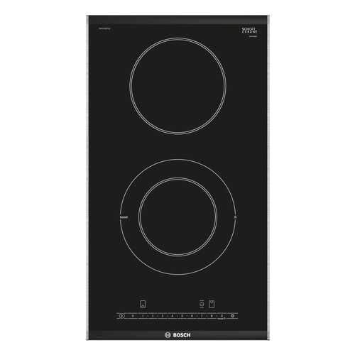 Встраиваемая варочная панель электрическая Bosch PKF375FP1E Black в Технопарк