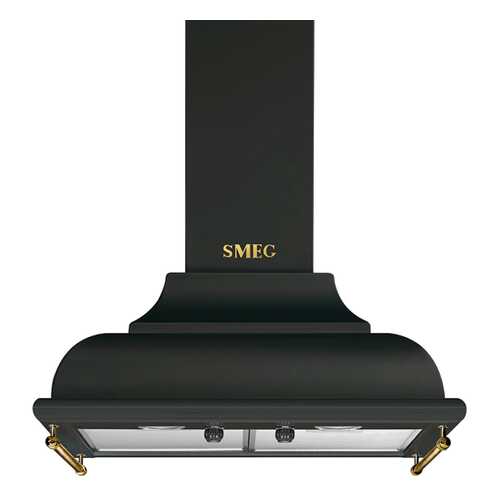 Вытяжка купольная Smeg KC16AOE Black/Gold в Технопарк